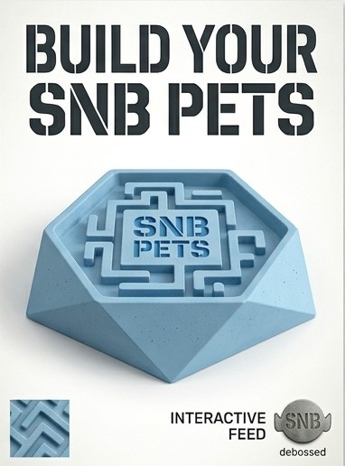 SNB 便攜外出寵物碗與胸背帶